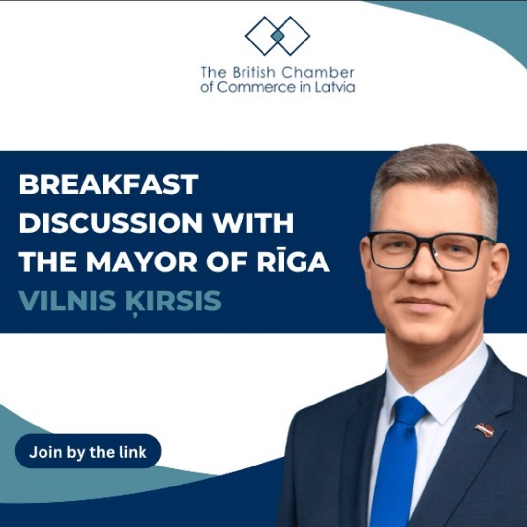 Breakfast Discussion with Riga Mayor Vilnis Ķirsis